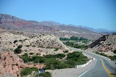 33 Driving On Highway 9 North From Tilcara Towards Humahuaca In Quebrada De Humahuaca